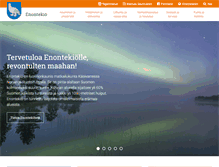 Tablet Screenshot of enontekio.fi